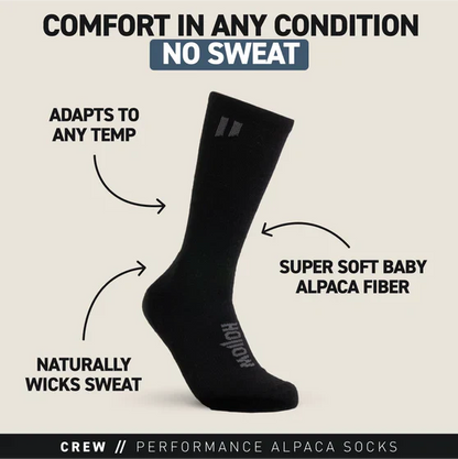 Alpaca Crew Socks