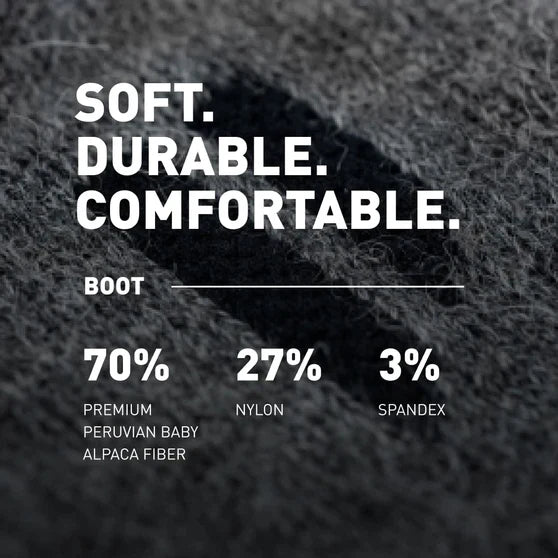 Alpaca Boot Socks