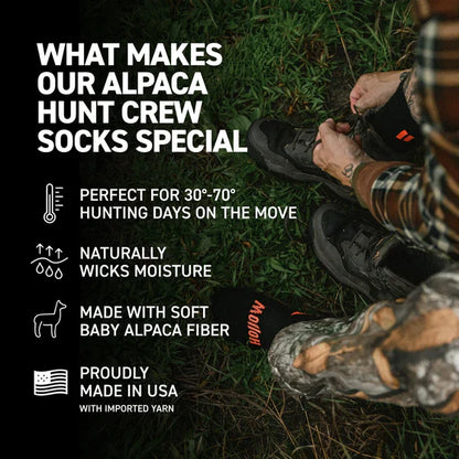 Alpaca Hunt Crew Socks