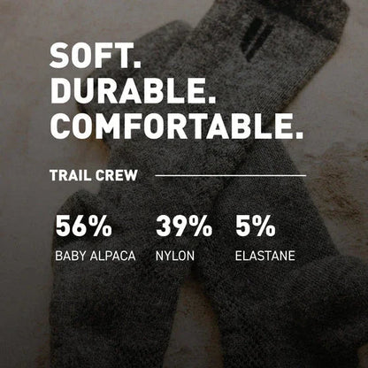 Alpaca Trail Crew Socks